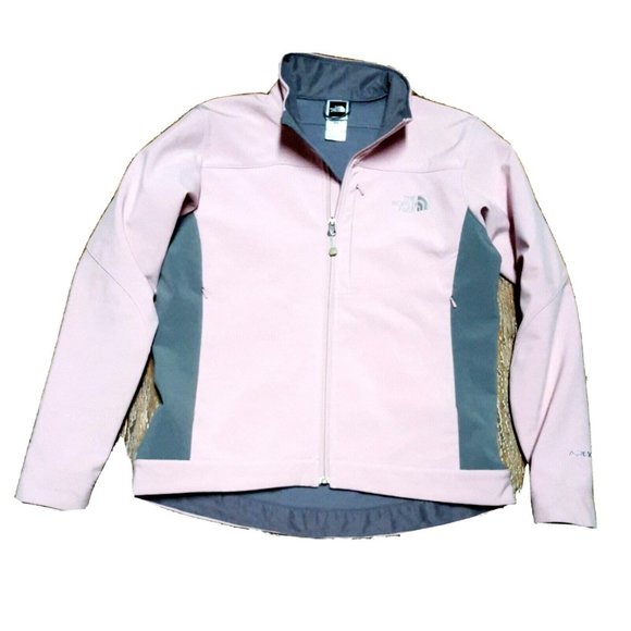 The North Face Jackets & Blazers - THE NORTH FACE Women’s Pink Gray Apex Bionic 2 ANC4 Full Zip Softshell Jacket M